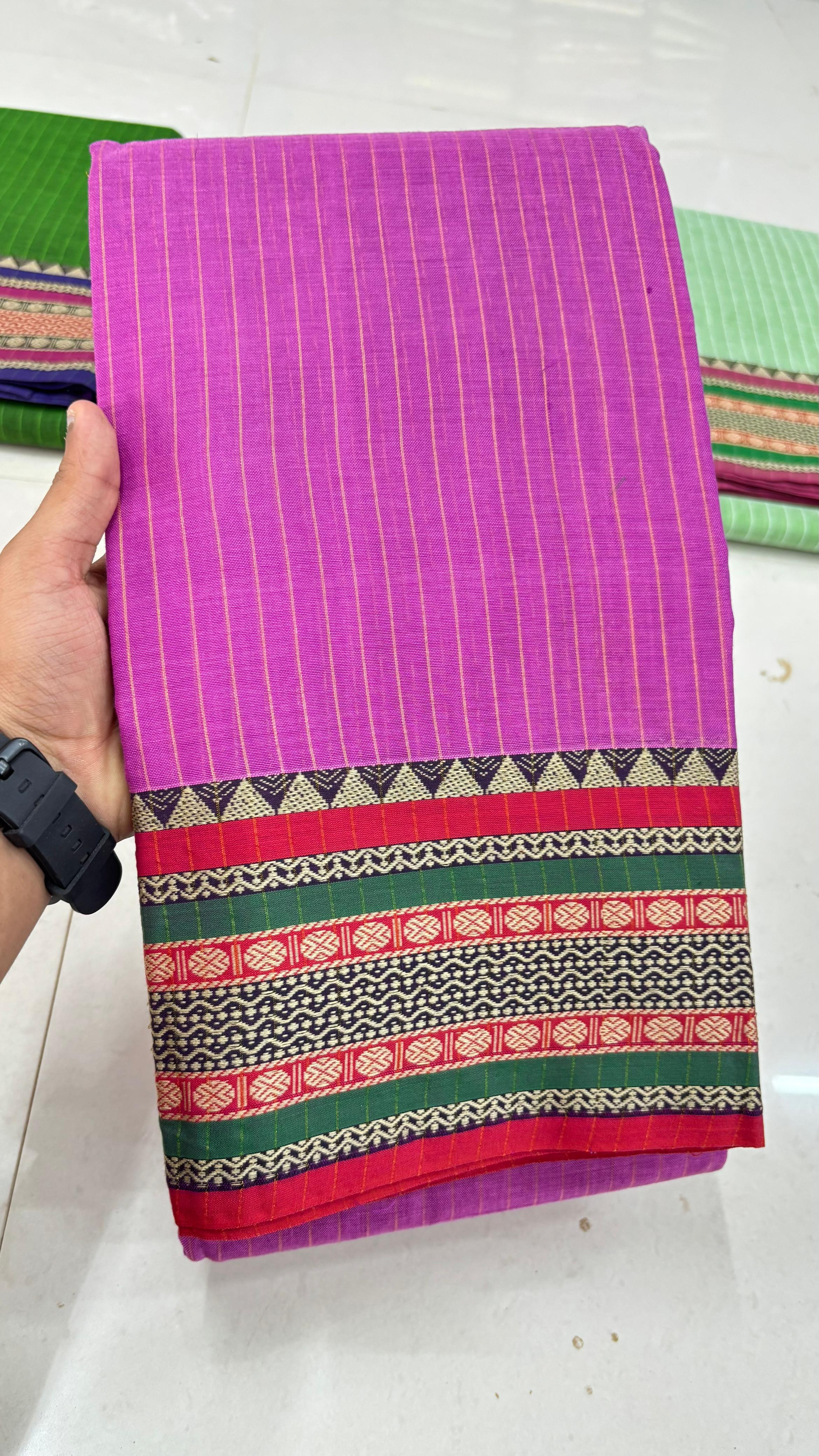 Narayan Peth Pure Cotton Saree